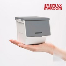리템Lnc 루맥스 미니 슬라이딩 리빙박스 68066, GRAY, 3개