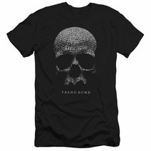 트렌드밤 반팔티 그래픽 티셔츠 20수 3XL 빅사이즈 49_skull black