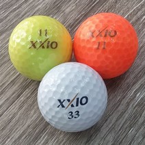 천하 로스트볼 중고골프공 모음 (30알), 젝시오 A+ 화이트칼라혼합 (30알) 로스트볼, 3팩