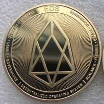 이노뱅크 이오스 코인 EOS 가상화폐 기념주화, 1개