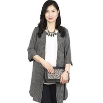 노브패리스 HSY394빅차이나웨이브남방 늦봄 여름 초가을 홑겹 겉옷 엄마 중년여성 할머니 셔츠 아우터 외출룩