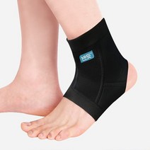 반듯 BCF001 발목보호대, 1개, 블랙