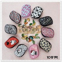 탱글티저 헤어브러쉬, 1개, 블랙키스