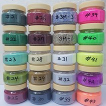 칼라석채(색모래), 39-형광핑크, 1통