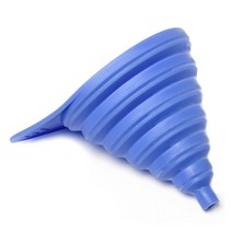 셰프크래프트 콜랩서블 퍼넬 깔때기 7.6cm, Blue, 1개