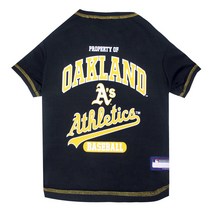 도기네이션 베이스볼 애견 티셔츠, Oakland Athletics