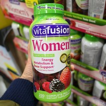 vitaFusion 비타퓨전 여성 멀티비타민 Womens Multivitamin 220구미, 220정, 2개