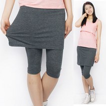 마더라이크 JS.7부애플치마레깅스(복대형)- 임산부레깅스 임부레깅스 빅사이즈 임부복