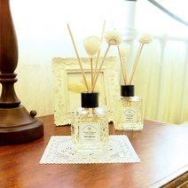 아로마컴퍼니 쏠라 플라워 디퓨저 80ml, 베이앤로즈