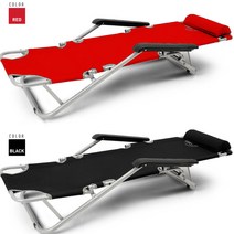 마약의자 프리미엄 캠핑야외의자 META3 접이식의자 폴딩체어, 레드