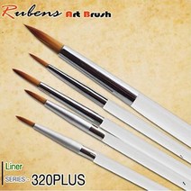 루벤스 320PLUS 세필붓 낱자루(인조모) 00호~6호, 루벤스320(00호)