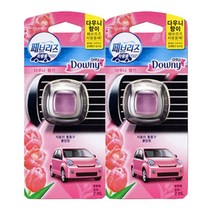 페브리즈 차량용 다우니향기, 2개, 1개입