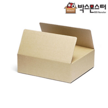 박스몬스터 A형 BA골 로터리 택배박스 J-87 750 x 480 x 200 mm 10p, 연갈색, 1개