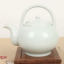 백자 손잡이 주전자 탕관(700ml)