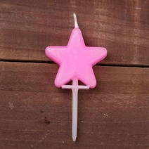 달곰베이킹 생일초 케익칼 이벤트용품, 1개, 27-초-스타-1개