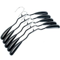 실리콘코팅 쇠고리 옷걸이 흘러내림방지 논슬립 의류 매장용 튼튼한 실용적인 가정용 옷걸이, 남쇠고리44cm, 1개