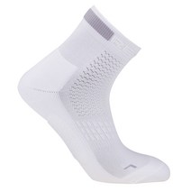 렉시 남녀공용 에어플로우 아쿠아 미드 양말, 화이트