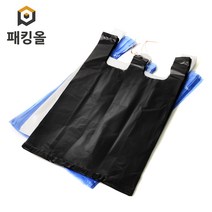 패킹올 비닐봉투 20(28)x33, 검정(A급140매)