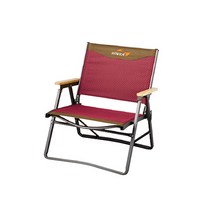 캠핑만물 코베아 티탄 플렛 체어 (M), 믹스버건디