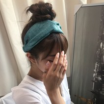 키메라제이 아크 무지 반다나 헤어밴드