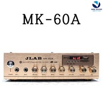 JLAB MK-50A 방송용미니앰프 PA앰프 50W 2CH 앰프스피커 USB SD FM 블루투스앰프 VK-200A, MK-60A