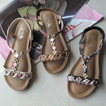 제이드클럽 꼬임 패브릭 웨지굽 샌들 B803-53