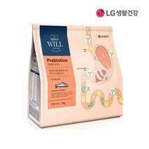 시리우스윌 프리바이오틱스 황금똥 애견사료 연어 1kg 건사료