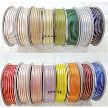 도매리본-40야드)3mm 양금사리본1롤/한복방향제재료, 수박 40야드 1롤