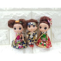 DIY)한복인형방향제 뚱이인형 만들기패키지/큐티돌, 땋은머리