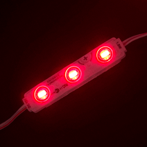 LED 고휘도 5630 3구모듈 방수타입 단색 RGB 방수 채널 간판 전광판 테두리조명, 고휘도 5630 LED 3구 모듈 03번_레드, 1개