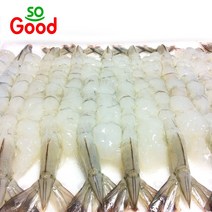 쏘굿 깨끗하게 손질 된 노바시새우 [호텔용 왕사이즈~일반 사이즈까지 왕특대], 10팩, 300g(30미)
