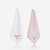 송월타올 빼꼼 고리수건 어린이집 유치원 학교 교회 카페 사무실 개업 생일 답례품, 너구리(그레이);선물상자(셀프포장)