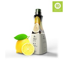 웰파인 더진한 레몬 농축액, 1.5L, 1개