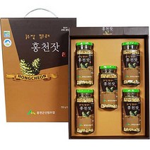 [홍천잣] [홍천군산림조합] 좋은땅 맑은공기 150gx5병, 150g, 5개