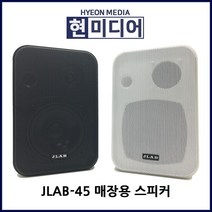 JLAB JLB JB-45 매장용 스피커 4인치 60W 매장, JB-45 블랙 (1개당 가격)