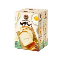 CJ제일제당 백설식빵믹스 760g 2개