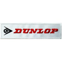 와펜 D769 - DUNLOP_사각 마크 패치