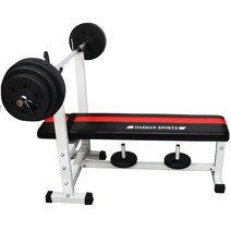 대한스포츠 튼튼벤치프레스 A형 세라믹 20~70kg 세트, 30kg