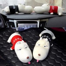 SJ인터네셔널 공기청정 대나무숯 인형 2컬러, 블랙