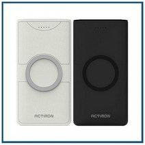 Ringo 무선충전기 겸용 대용량 보조배터리 10 000mah (C타입 + 5핀) 노트8 노트9 아이폰 V30, 블랙, 무선충전 보조배터리 10000mAh (CTYPE+5PIN)