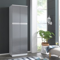 퍼니하우스 세븐 1800 수납장 주방선반 광파오븐형, 다크그레이