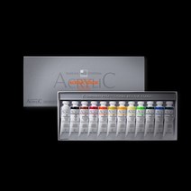 신한화구]아크릴컬러물감, 20ml, 12색