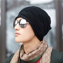 iPSTO 주름니트 롱비니모자 런칭특가! 가을 겨울 남성 여성 모자 벙거지모자