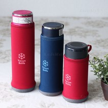 보온병 커버 360 480 600ml용 (조지루시용)보냉병커버, 480ml용 레드