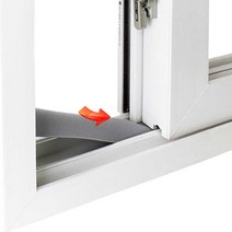 1초바람막이 창문샤시 외풍차단 틈막이 끼우는 문풍지, 8cm:1.2M