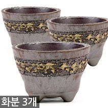 한성화분 미니화분 3개세트 MP71 다육화분 다육이화분 화분 토분 선인장 옹기화분, 37_한성_화분(MP289)(3개세트)