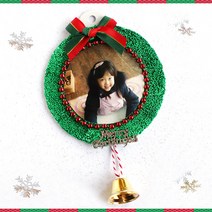 [잼잼아트] 크리스마스 원형 종 리스(5인)