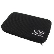 LF소나타 VIP 블랙다이아 메모리폼 등쿠션/목쿠션/팔쿠션/원통형쿠션, 발쿠션_블랙, 1개
