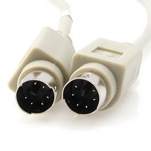 넷메이트 PS/2 (M/M) 케이블/카드단말기/업소용 포스/연결 케이블/연결선/486093/노이즈필터/20M, 1개