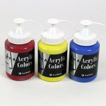 알파색채 실버 아크릴칼라 500ml 아크릴물감, 955 Olive Green